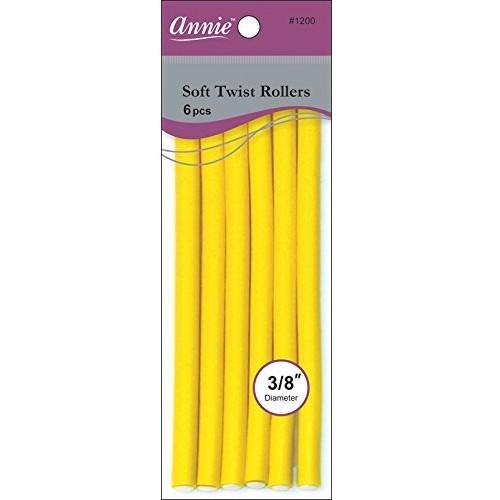 ANNIE - Professional Soft Twist Rollers 3/8