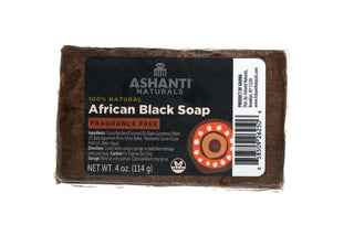 ASHANTI - 100% NATURAL AFRICAN BLACK SOAP BAR FRAGRANCE
