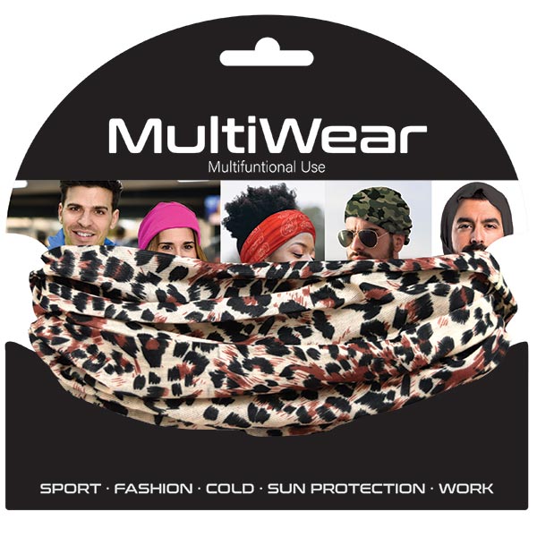 Multi Wear - Multi Scarf Animal Print Assorted #HWR-MUL04ANI