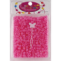 BEAUTY COLLECTION - Round Bead Hot Pink 1000PC