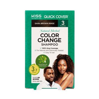 KISS - COLOR CHANGE SHAMPOO DARK BROWN