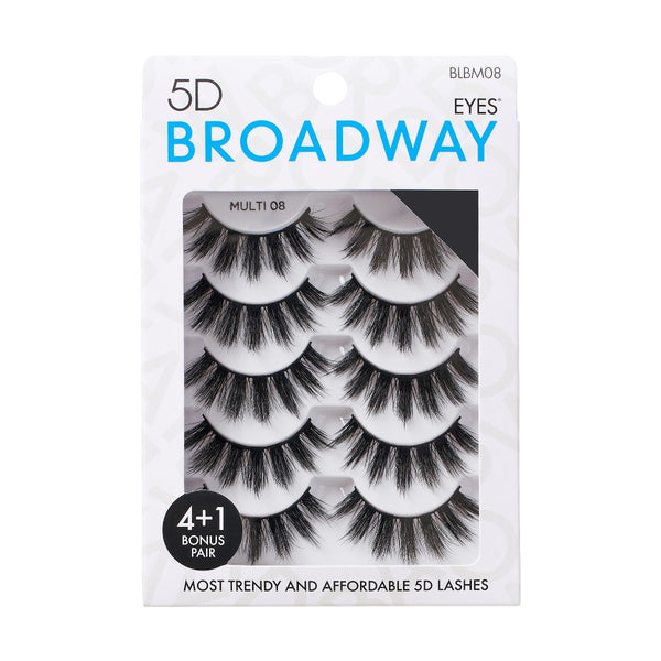 KISS - BROADWAY 5 PAIR MULTIPACK - 08