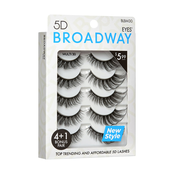 KISS - BROADWAY 5 PAIR MULTIPACK - 30