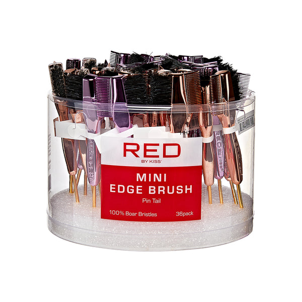 KISS - RED PINTAIL MINI EDGE BRUSH