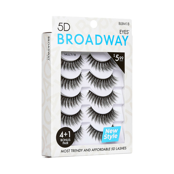 KISS - BROADWAY 5 PAIR MULTIPACK - 18