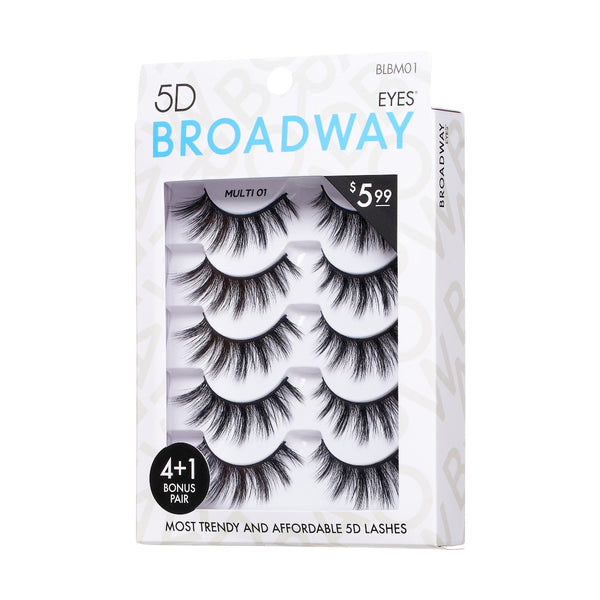 KISS - BROADWAY 5 PAIR MULTIPACK - 01