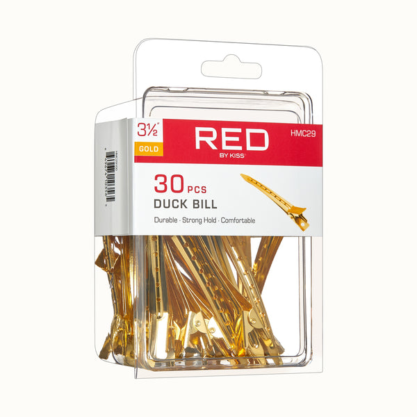 KISS - RED DUCK BILL 30PCS, GOLD COLOR