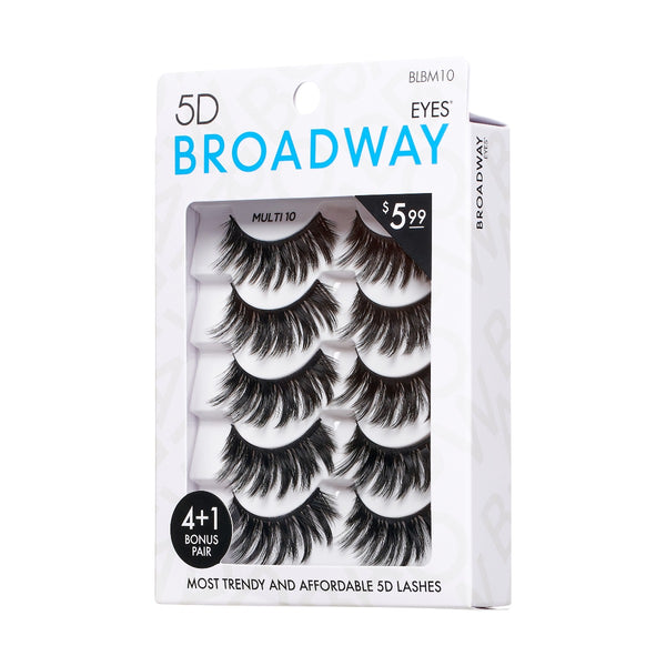 KISS - BROADWAY 5 PAIR MULTIPACK - 10