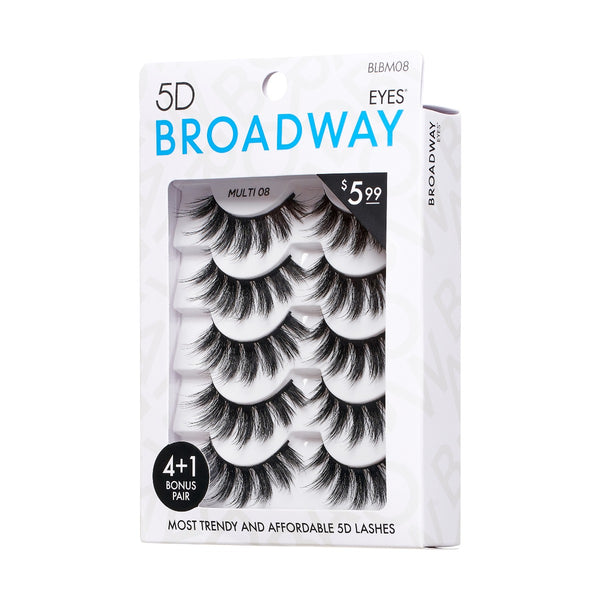 KISS - BROADWAY 5 PAIR MULTIPACK - 08