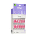 KISS - CORE DESIGN TREND SPRING GLUE-ON NAIL MEDIUM - MY TIME