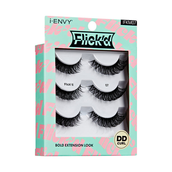 KISS - False Lashes Flick'd DD-Curl Strip Lashes Multi IFKM07