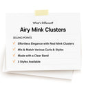 KISS - VLE AIRY MINK CLUSTERS EYELASHES 03
