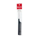 KISS - RED PROFESSIONAL PIN/RAT TAIL COMB BLACK