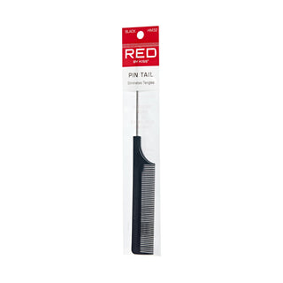 KISS - RED PROFESSIONAL PIN/RAT TAIL COMB BLACK
