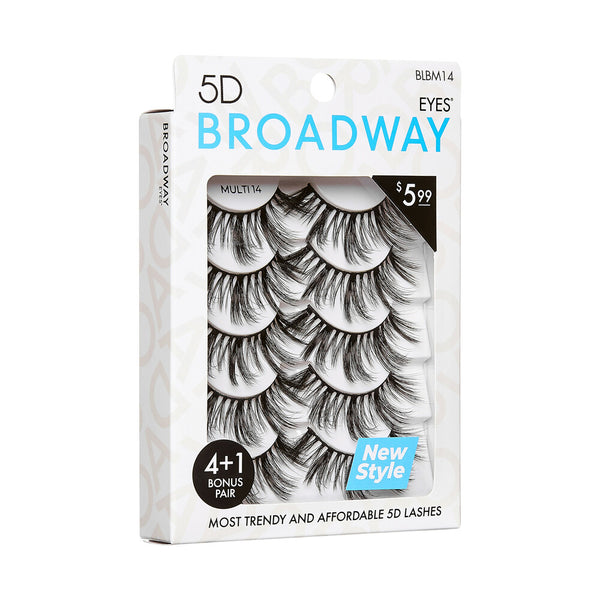 KISS - BROADWAY 5 PAIR MULTIPACK - 14