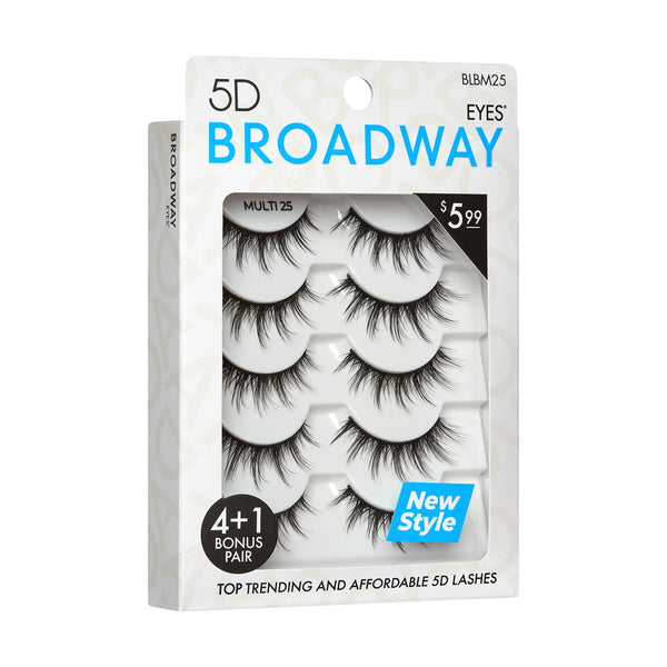 KISS - BROADWAY 5 PAIR MULTIPACK - 25