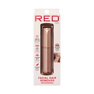 KISS - RED FACIAL HAIR REMOVER ROSE GOLD