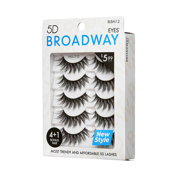 KISS - BROADWAY 5 PAIR MULTIPACK - 12