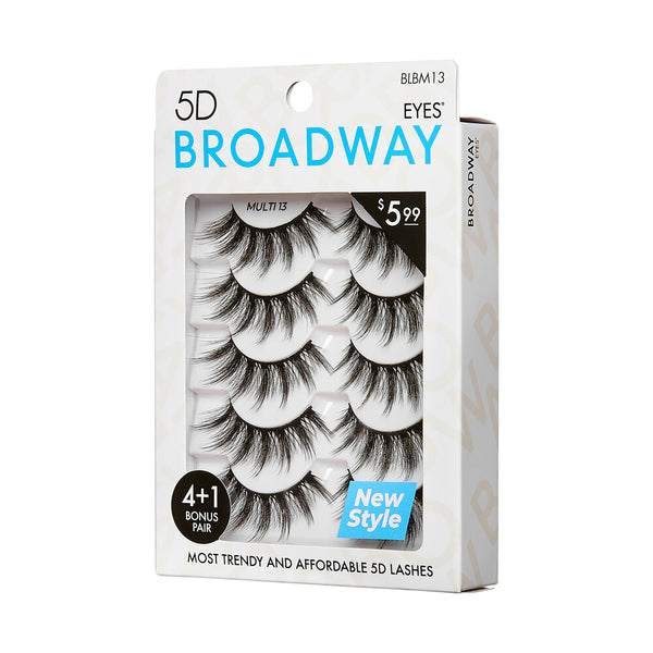 KISS - BROADWAY 5 PAIR MULTIPACK - 13