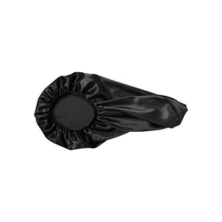 KISS - RED SATIN ELASTIC BONNET BRAID BLACK