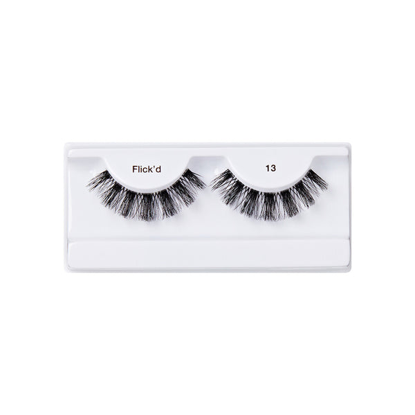 KISS - False Lashes Flick'd D-Curl Strip Lashes IFK13