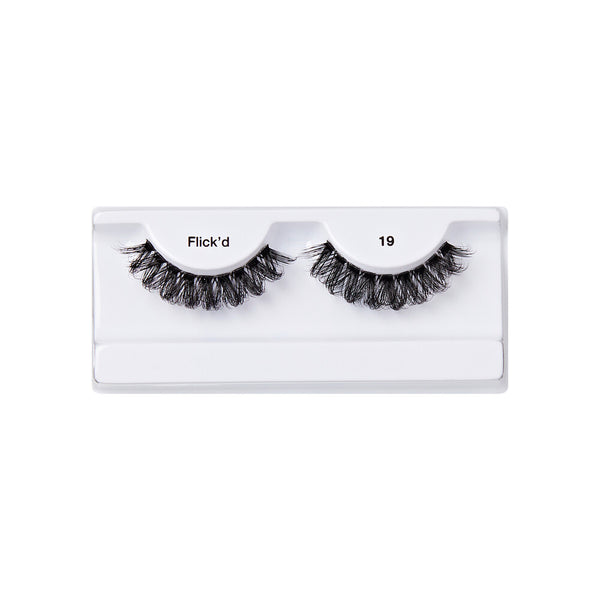 KISS - False Lashes Flick'd D-Curl Strip Lashes IFK19