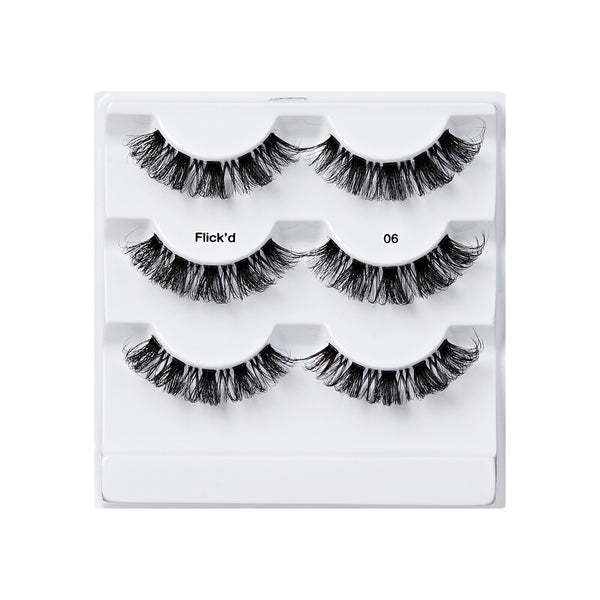KISS - False Lashes Flick'd DD-Curl Strip Lashes Multi IFKM06