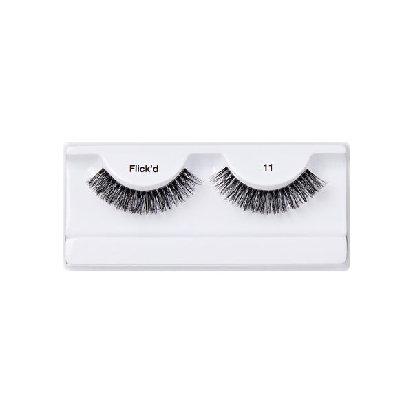 KISS - False Lashes Flick'd D-Curl Strip Lashes IFK11