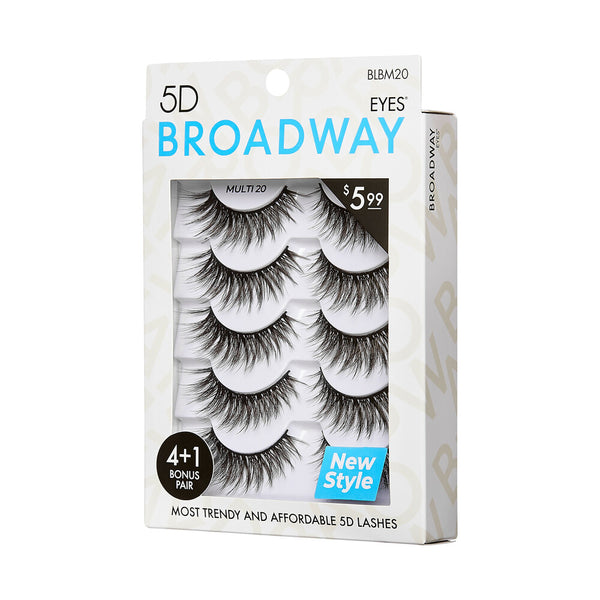 KISS - BROADWAY 5 PAIR MULTIPACK - 20