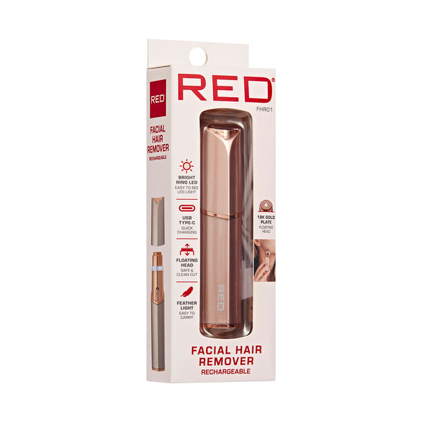 KISS - RED FACIAL HAIR REMOVER ROSE GOLD