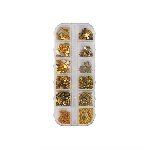 KISS - NAIL ART CHARMS - GOLD