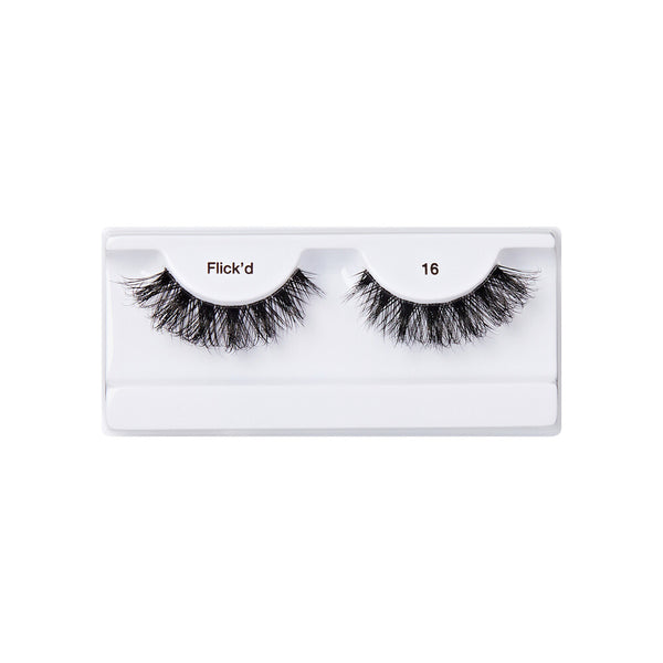 KISS - False Lashes Flick'd D-Curl Strip Lashes IFK16