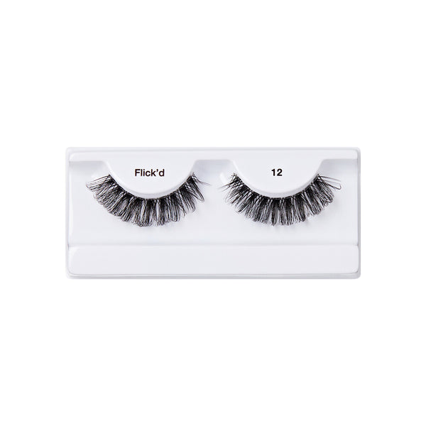 KISS - False Lashes Flick'd D-Curl Strip Lashes IFK12