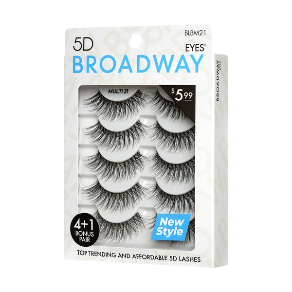 KISS - BROADWAY 5 PAIR MULTIPACK - 21