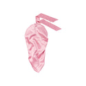 KISS - RED RUFFLE TIE BONNET BRAID HEARTS