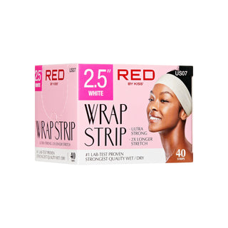 KISS - RED WRAP STRIP WHITE 2.5