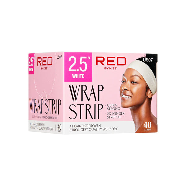 KISS - RED WRAP STRIP WHITE 2.5