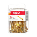 KISS - RED DUCK BILL 30PCS, GOLD COLOR