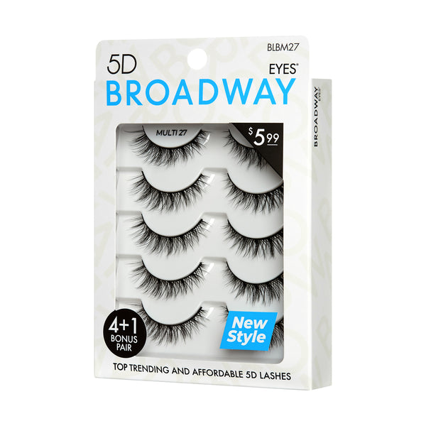 KISS - BROADWAY 5 PAIR MULTIPACK - 27