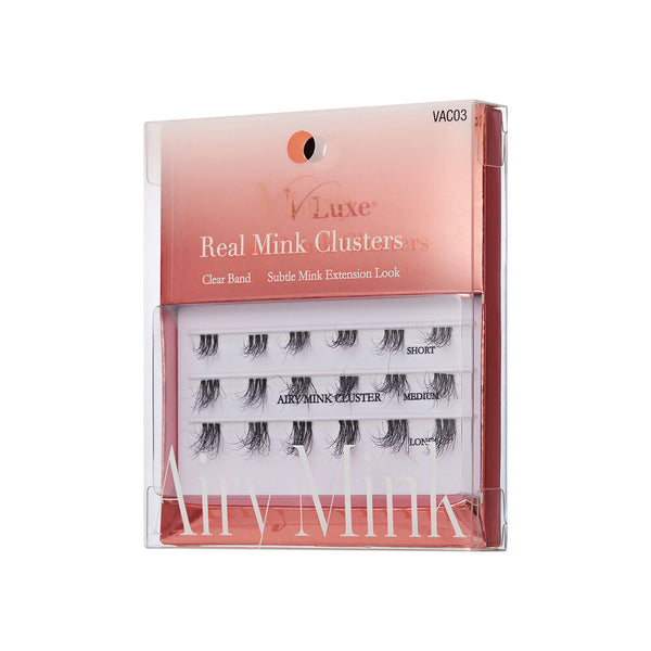 KISS - VLE AIRY MINK CLUSTERS EYELASHES 03