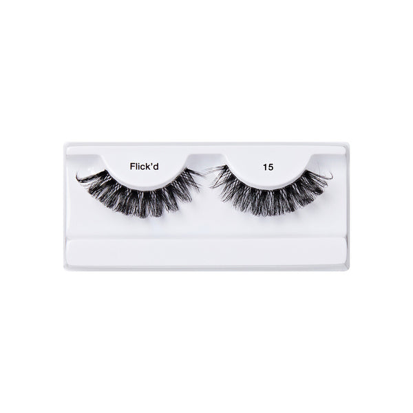KISS - False Lashes Flick'd D-Curl Strip Lashes IFK15