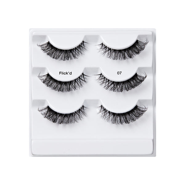 KISS - False Lashes Flick'd DD-Curl Strip Lashes Multi IFKM07
