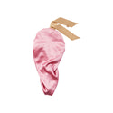 KISS - RED RUFFLE TIE BONNET BRAID BABY PINK