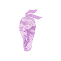 KISS - RED RUFFLE TIE BONNET BRAID LAVENDER