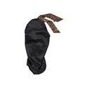 KISS - RED RUFFLE TIE BONNET BRAID BLACK