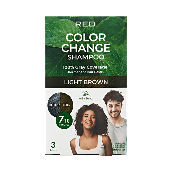 KISS - COLOR CHANGE SHAMPOO LIGHT BROWN