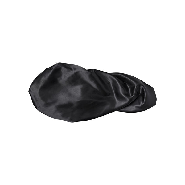 KISS - RED SATIN ELASTIC BONNET BRAID BLACK