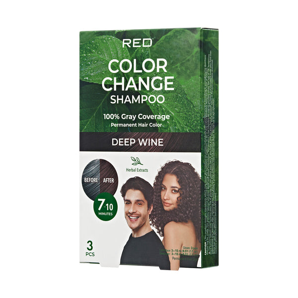 KISS - COLOR CHANGE SHAMPOO DEEP WINE