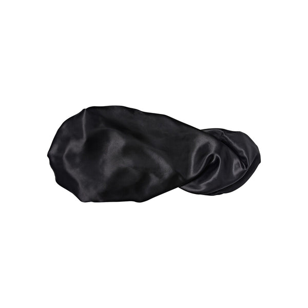 KISS - RED SATIN WIDE EDGE BONNET BRAID BLACK