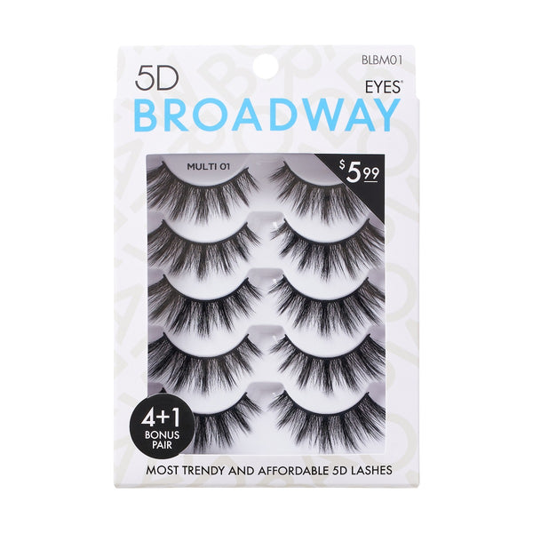 KISS - BROADWAY 5 PAIR MULTIPACK - 01